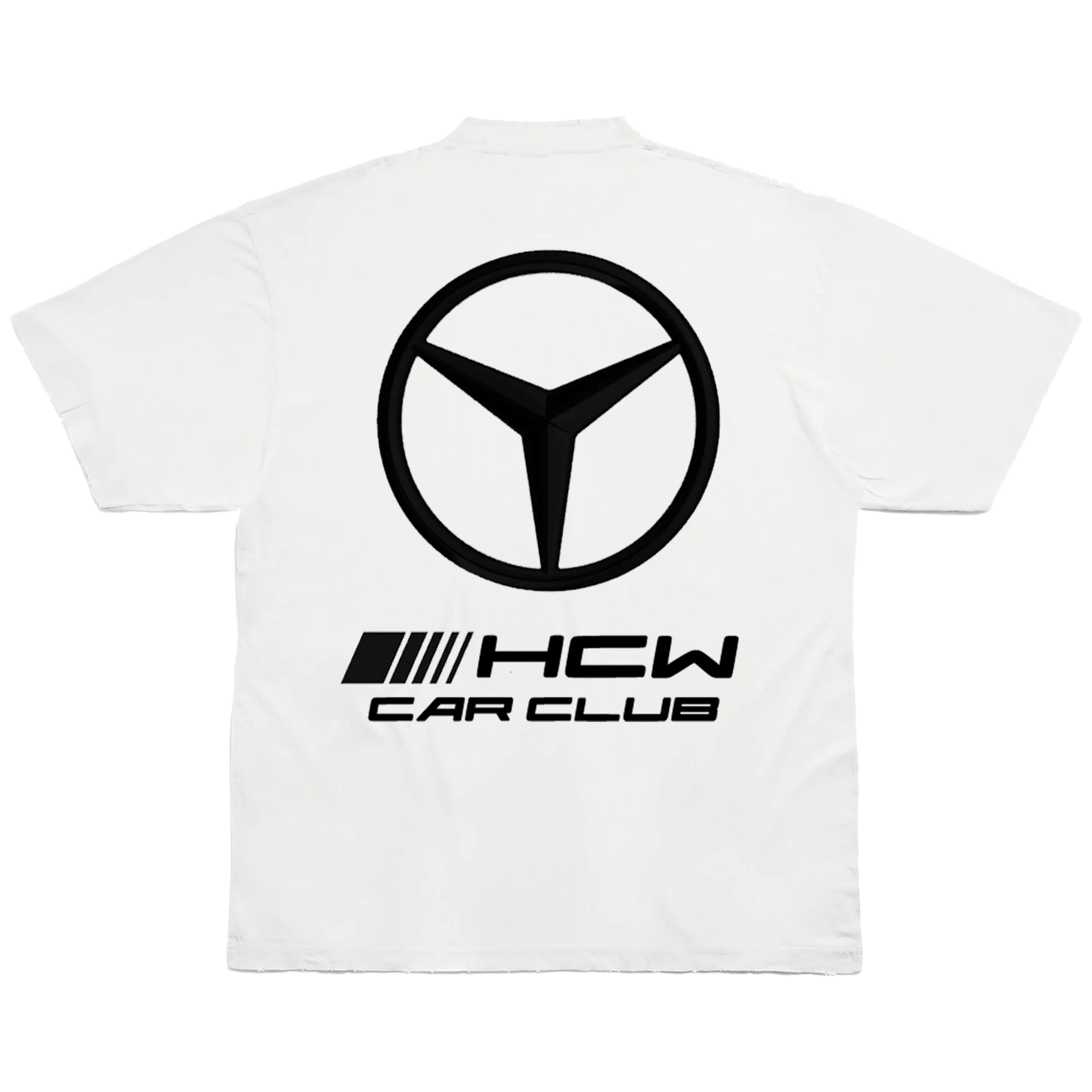 CAR CLUB TEE (WHITE) - Image 2