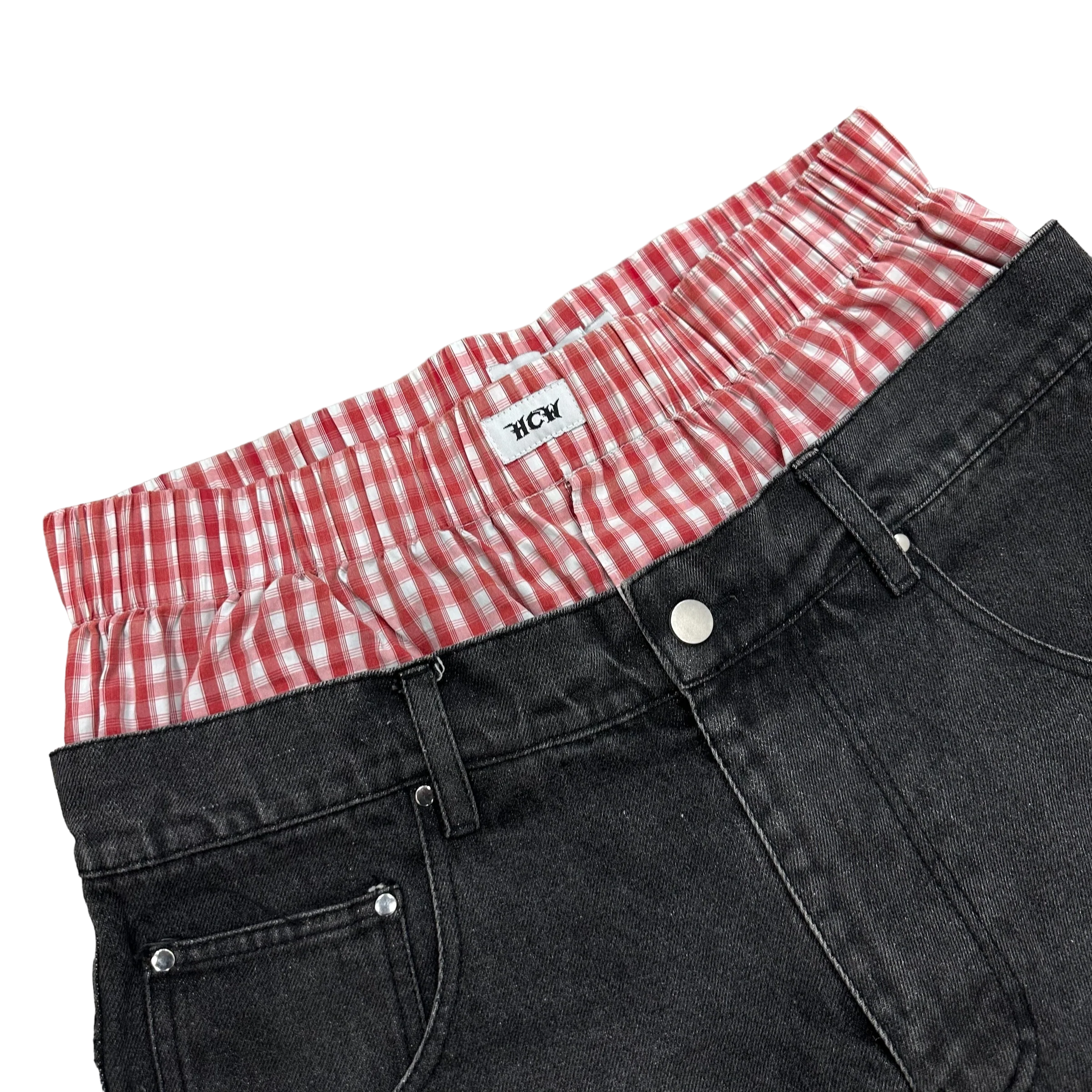 DOUBLE LAYER JORTS - Image 5