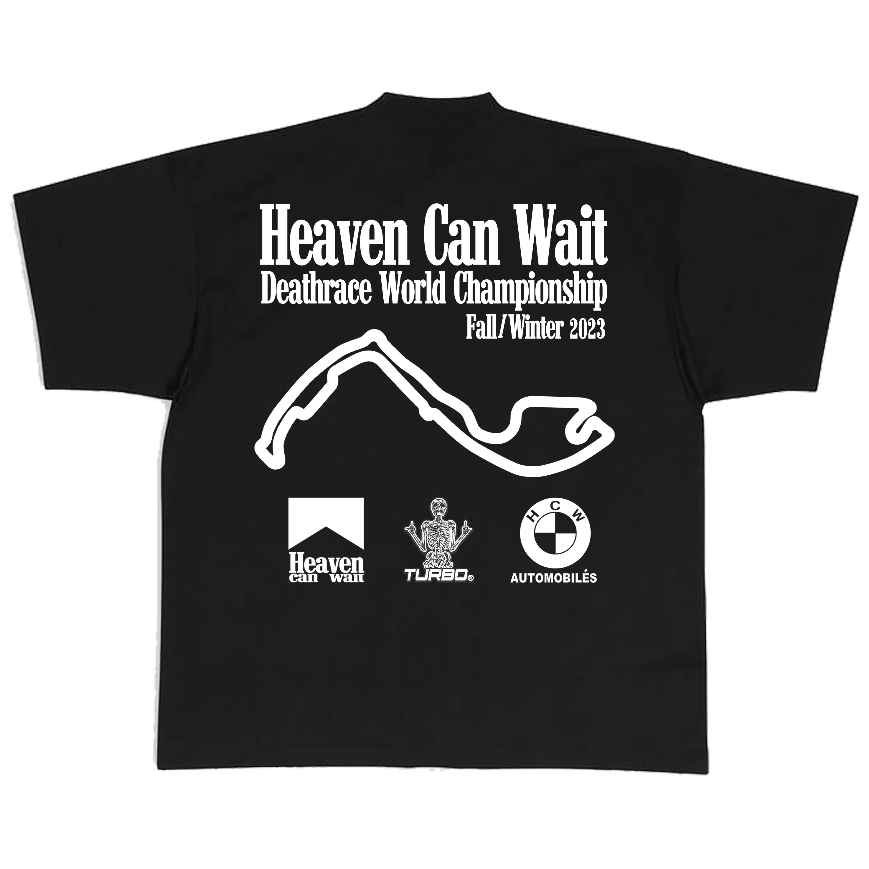 RACING TEE (BLACK) - Image 2