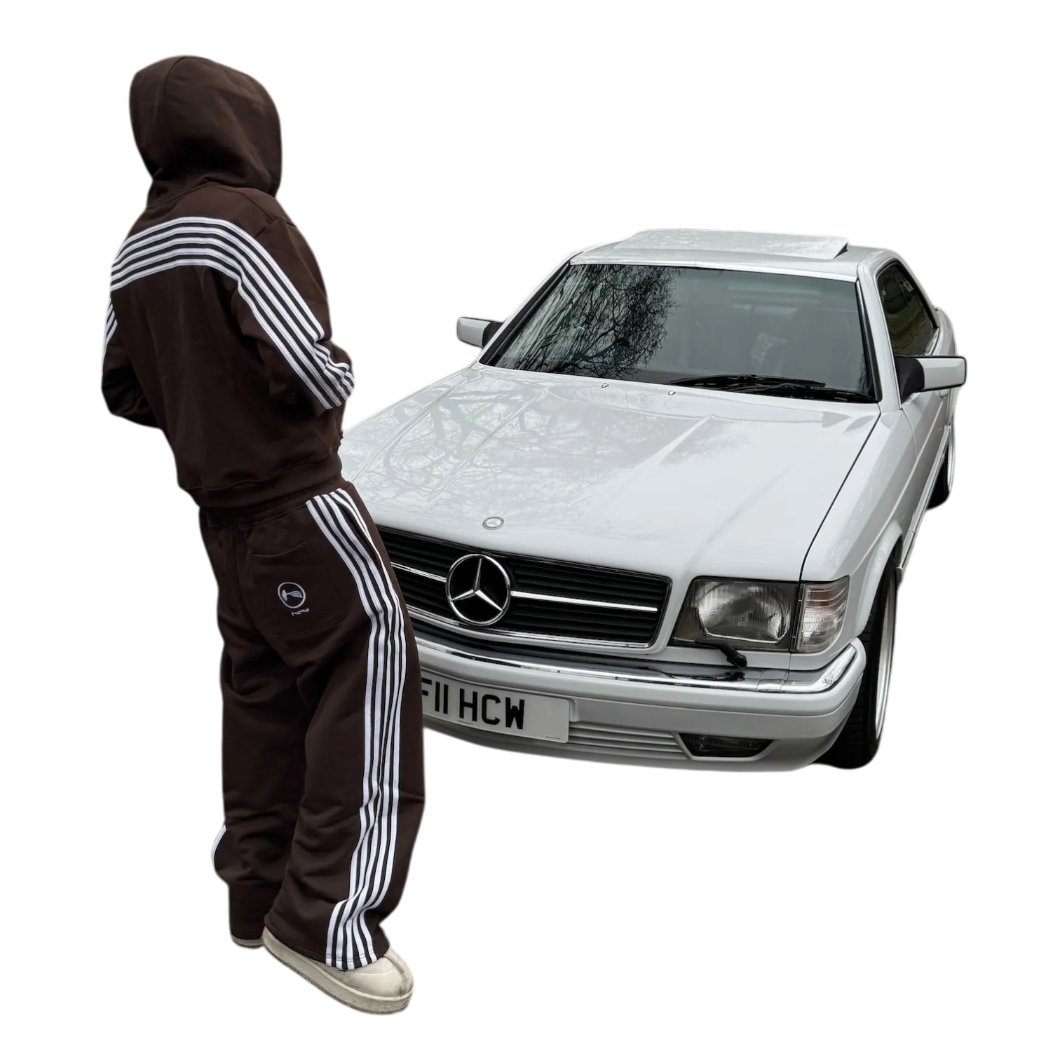 SPIKE HOODIE (BROWN) - Image 2